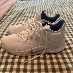 Nike Paul George 3 Men's White/Cream Sneakers